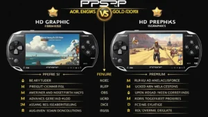 Download PPSSPP Gold APK v1.17.1 – 5 Key Features Fully Unlocked for Android 4 PPSSPP Gold vs Free version comparison